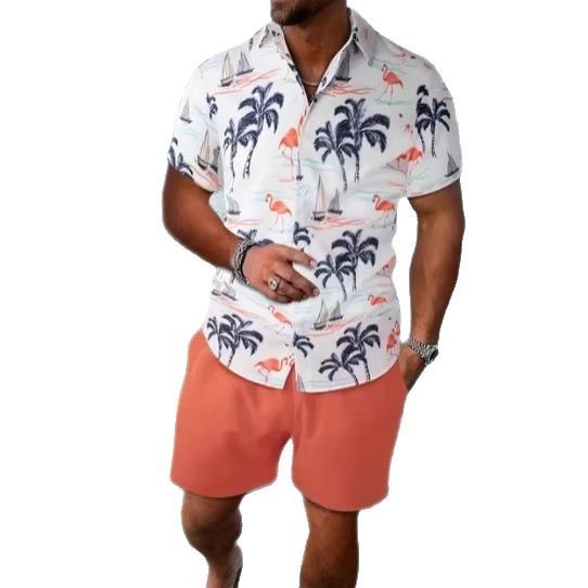 Summer Menswear Shirt Casual Loose