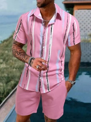 Summer Menswear Shirt Casual Loose