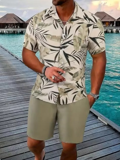 Summer Menswear Shirt Casual Loose