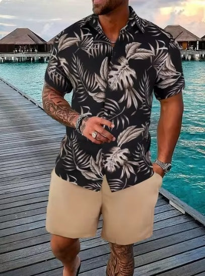 Summer Menswear Shirt Casual Loose