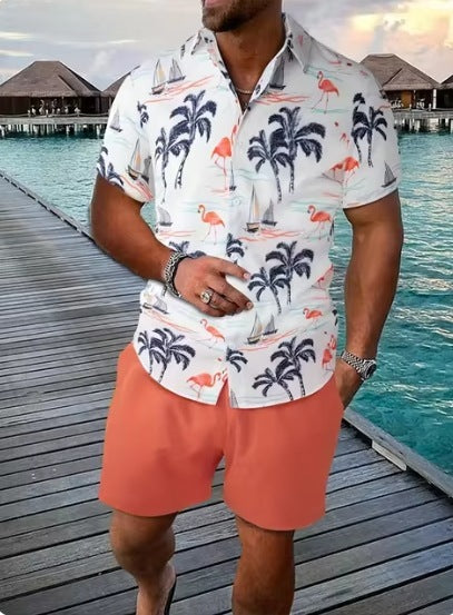 Summer Menswear Shirt Casual Loose