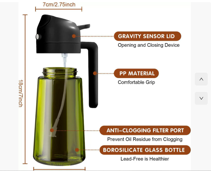 Spray Two-in-one Oiler Kitchen Barbecue Oil Spray Mist Oiler